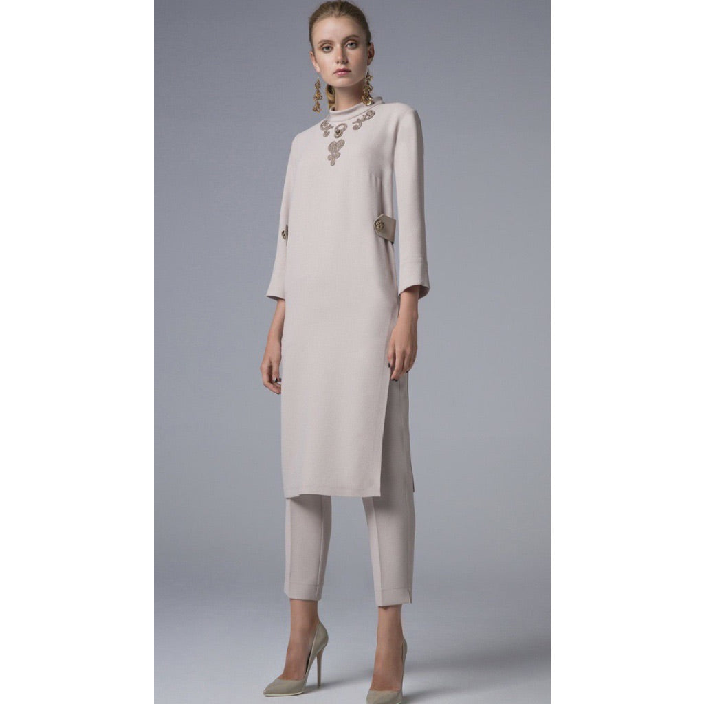 tunic dress with side slits Safina Side Slit Tunic