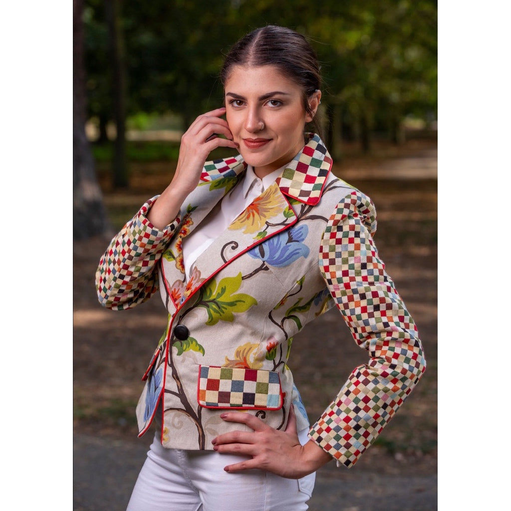 VanElse - Multi-Coloured Designer Jacket