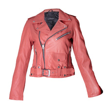 Michael Lombard - Apricot Leather Jacket