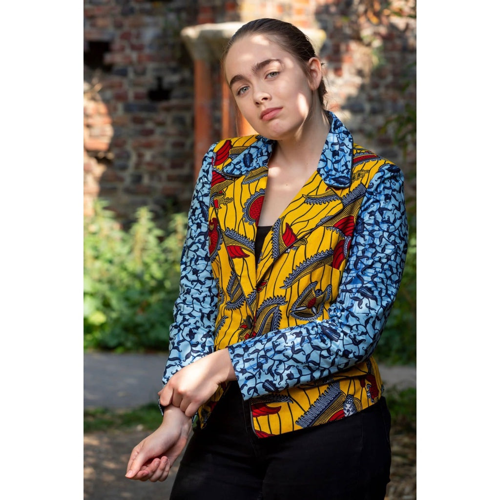 VanElse African Print Jacket